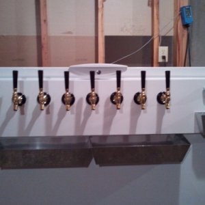 Finished collar with 7/8 taps ready for use.