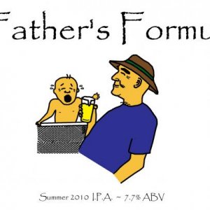 I made this for a friend that quit homebrewing while his wife was pregnant.