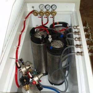 Keezer inside