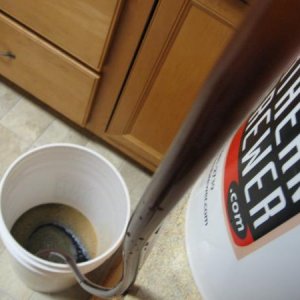 Transferring a Dark IPA to the secondary.