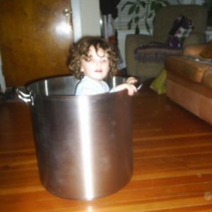 He'll grow into it i suppose.