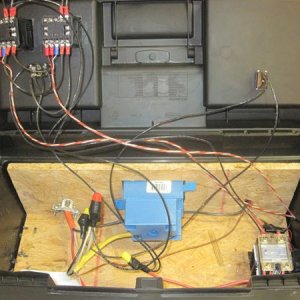 Control box guts
