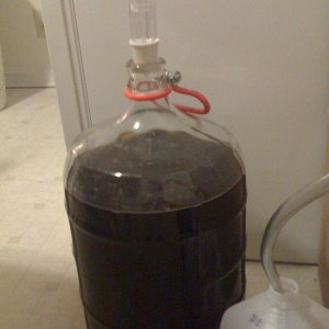 myKolschinitsprimaryandmyDoubleChocolateStoutinthesecondary