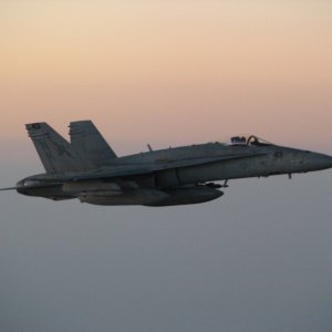 F-18atsunset