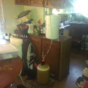 with the blow off tube