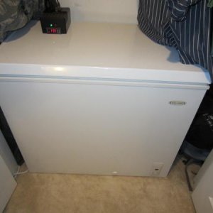 Outside fridge