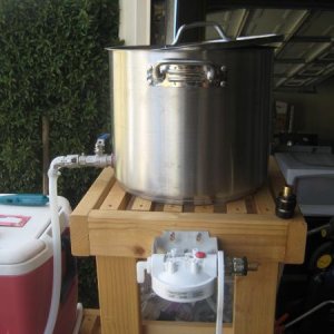 Top Tier - HLT showing Water Filter Housing