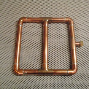 Assembledcoppermanifoldtopview