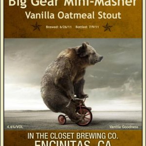 Vanilla Oatmeal Stout Label