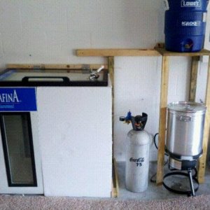 a very simple brewstation and fermentor with johnson controller