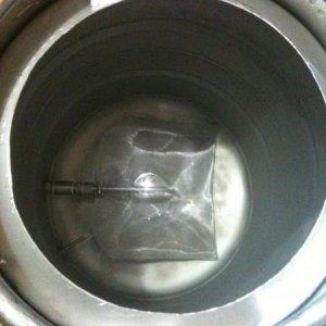 Boil kettle's hop filter