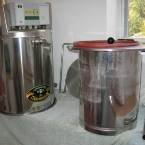 20L Braumeister, post brew.