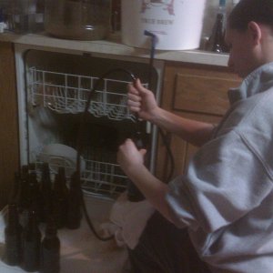 WifeyhelpingtobottletheIrishStout