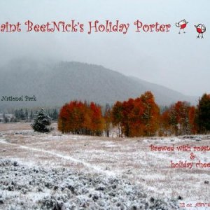 Holiday Beet Porter, Bottled 12.10.11