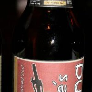 Joes Landing  Oatmeal Stout (image of bike wreck)
A moment for true inspiration! Joe took to mountain biking a few years ago. While riding the local
trails with the guys, he had his first real endo. Whats that? Thats when your bike suddenly stops,