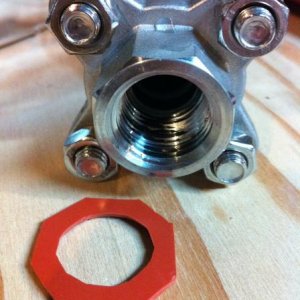 Gasket and ball valve.