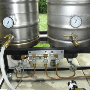 Modified Kegs - Hot Water Kettle & MAsh Tun