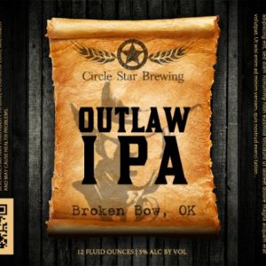 Outlaw - The newest customizable beer label we are offering!