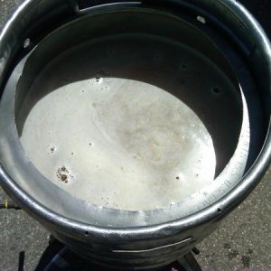 Nat. Homebrew Day 5/11- My Czech Pils in boil kettle