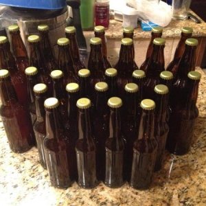 "Hel" Clone (Braggot) bottled