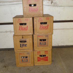 7casesreturnablebottlesfromthe60s-70s
