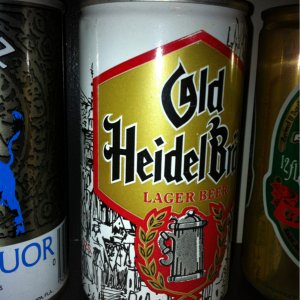 Beer can wall