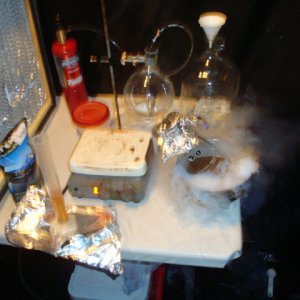 dry ice cooling bath