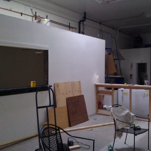 finished passthrough bar