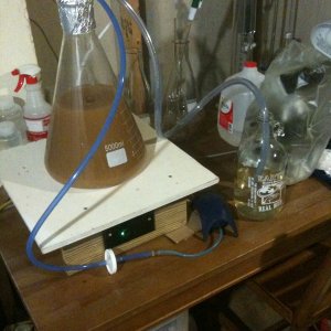 yeast starter headspace air purge