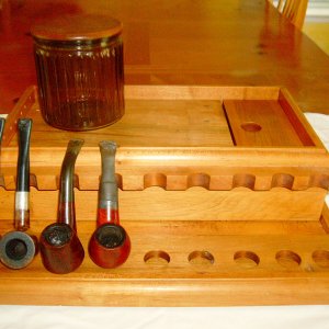 9 place Pipe rack and storage
