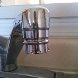 Faucet aerator adapter