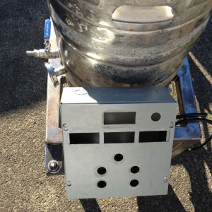 Pictures of the Brew Stand build
