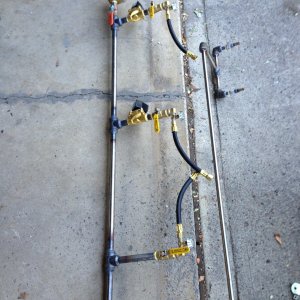 Pictures of the Brew Stand build