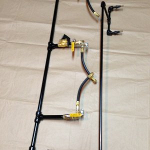 Pictures of the Brew Stand build