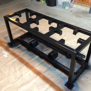 Pictures of the Brew Stand build