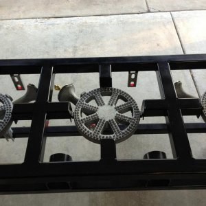 Pictures of the Brew Stand build