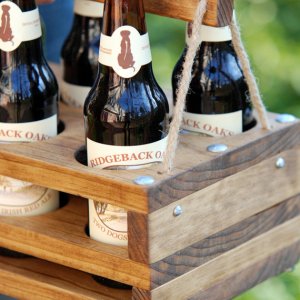 Homebrew beer bottle carrier - 8 x 12oz