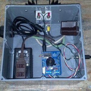 Controller in box with SSR and power supply