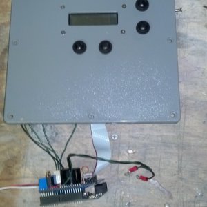 View of front panel
