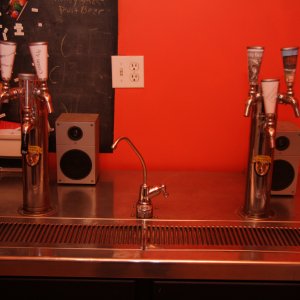 Pibbles Brewing keg cooler