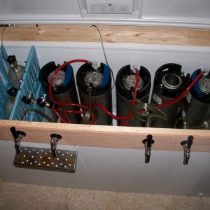 Kegerator inside 1