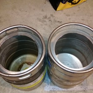 Two kegs complete