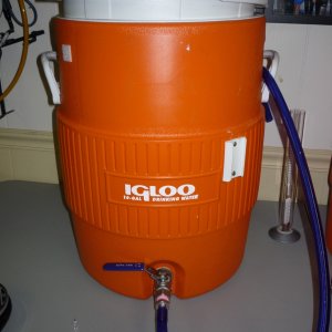 10 gal igloo mash tun