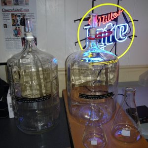 6.5 gal and 6 gal carboy- another 6 gal in process