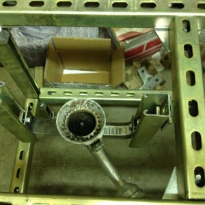 Strut burner