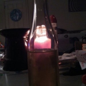 Bottle of traditional mead
