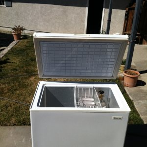 My custom built keezer