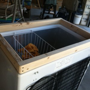 My custom built keezer