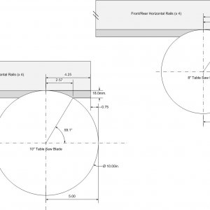 Monster Mill Table (Dado Planning)
