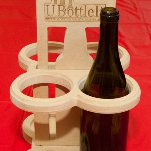 Sturdy Home Brew Carriers and Custom Laser Engraved Glasses